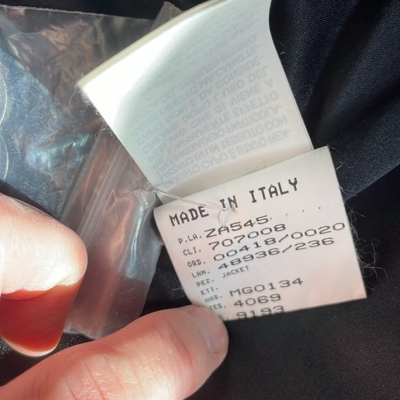 Giorgio Armani - made in Italy Women’s wool & cashmere coat size IT50 - Picture 7 of 8